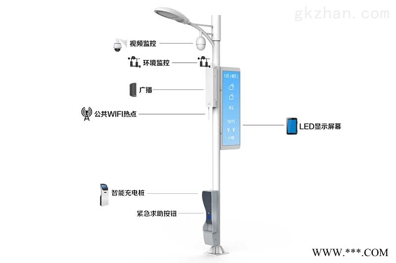 智慧路灯杆图1