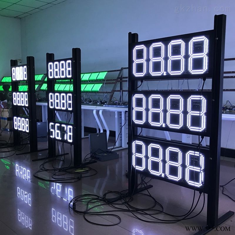 加油站LED8字油价显示牌图1