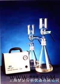 溶剂过滤器/DL-01带泵流动相真空过滤装置/过滤装置带泵 1000ml 砂芯过滤装置图1
