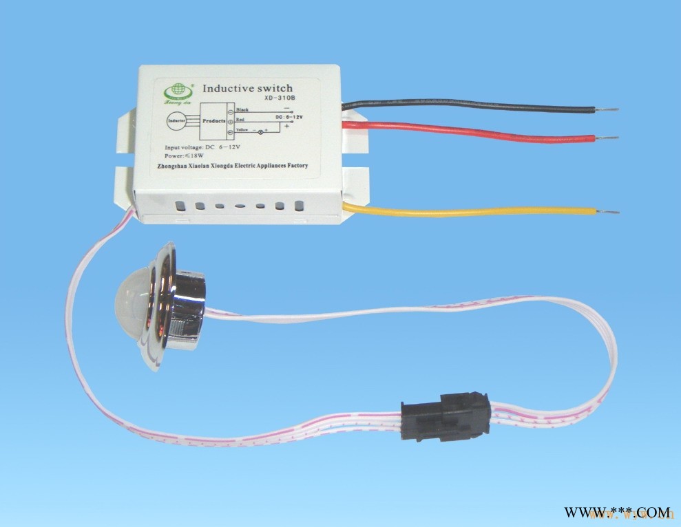 供应LED灯箱专用人体感应开关??XD-310B?（分体式）图1