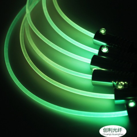 DC12V 1.5瓦LED小光源汽车氛围灯光纤灯导光条蓝冰蓝绿红白黄紫色图2