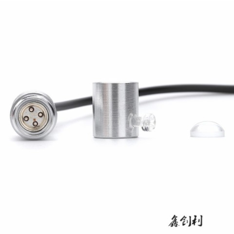 DC12V 1.5瓦LED小光源汽车氛围灯光纤灯导光条蓝冰蓝绿红白黄紫色图3