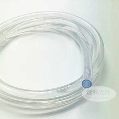 内6外8.8mm透明PVC抗老化室外亮化装饰通体发光导光光纤MMA材质软