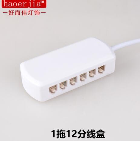 厂家批发led灯分线盒　灯带灯条接线器灯具2510端子接线盒图3