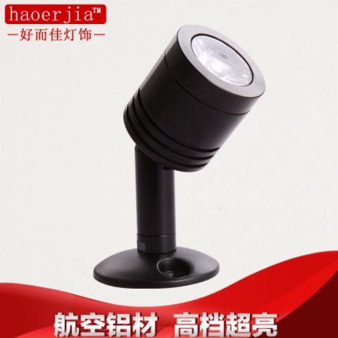 批发led立杆小射灯珠宝展柜灯LED聚光迷你射灯可调角度低压12V图2