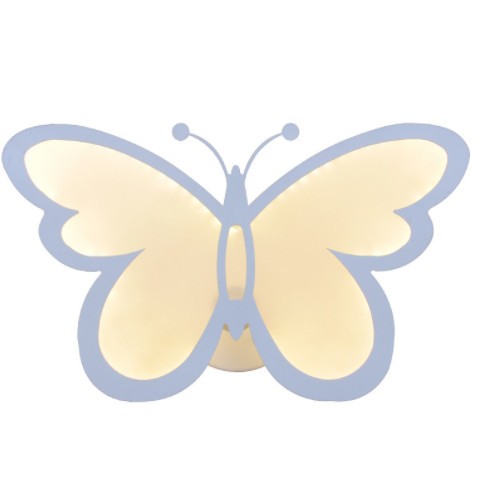 蝴蝶壁灯led床头灯卧室内过道卡通亚克力现代简约创意壁灯具跨境图3