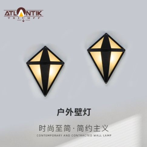墙壁灯卧室简约现代创意户外灯欧式美式客厅led楼梯阳台过道灯具图3