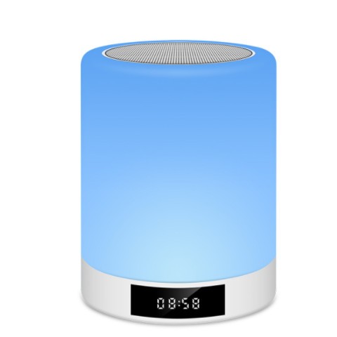usb小夜灯充电式蓝牙音箱迷你小音响闹钟音箱bluetoothspeaker图3