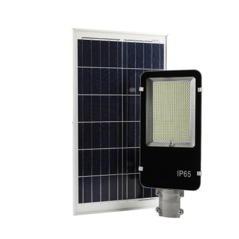 跨境LED太阳能路灯牙刷款分体户外太阳能灯150w200w庭院道路灯图2