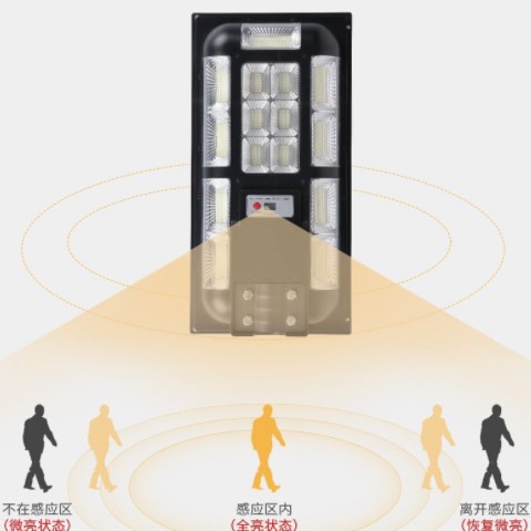 一体化太阳能路灯 户外广场操场庭院智能遥控新农村道路 厂家批发图1