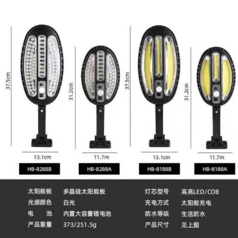 led太阳能灯 农村家用户外庭院灯室外壁灯太阳能路灯现货批发图3