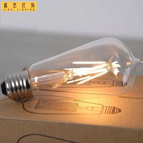 爱迪生复古LED灯泡 创意个性艺术螺旋灯泡高亮节能工业风仿古光源图2