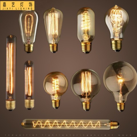 爱迪生复古LED灯泡 创意个性艺术螺旋灯泡高亮节能工业风仿古光源图3