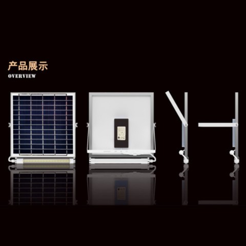 新款太阳能灯管 LED日光灯室内长条灯家用感应户外灯跨境外贸批发图2