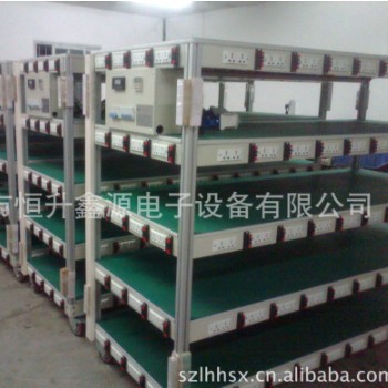USB接口移动电源老化架 检测设备移动货架 电源测试带轮老化柜图2
