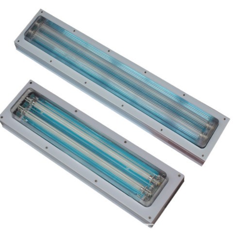 防爆洁净双管荧光灯2*18W20W40W吸顶式BHY嵌入式T8LED防爆净化灯图1