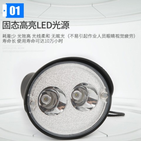 led多功能磁力强光工作灯手电筒LED防爆手电筒检修灯 JW7400同款图3
