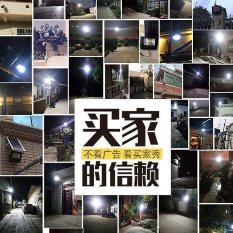太阳能灯 新农村家用户外庭院灯LED防水感应道路照明灯太 阳能路灯图3