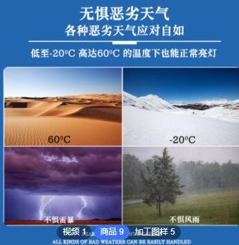 工厂定制太阳能路灯批发 道路照明灯6米led感应光源30w太阳能灯图3