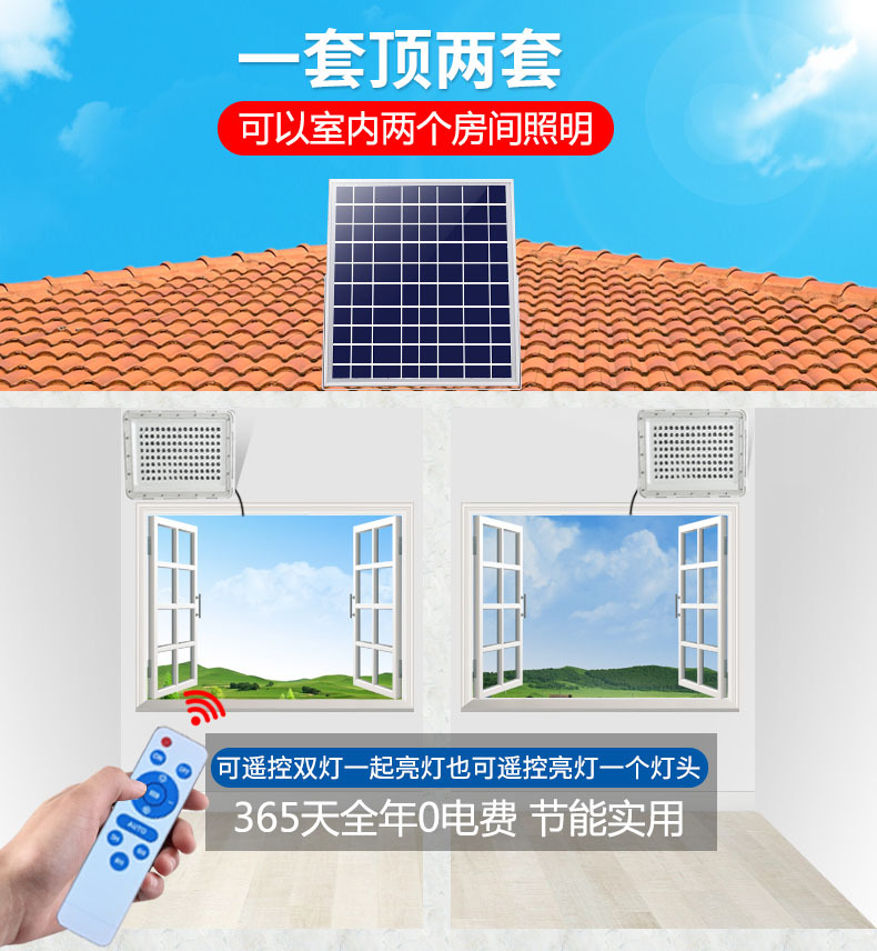 苹果太阳能投光灯5