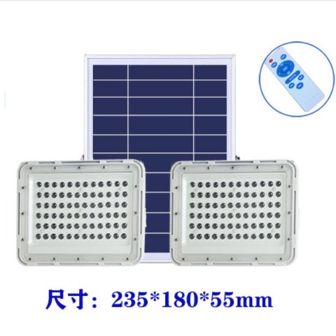 中山古镇太阳能工厂直销新款LED户外家用投光灯 升级款投光庭院灯图2