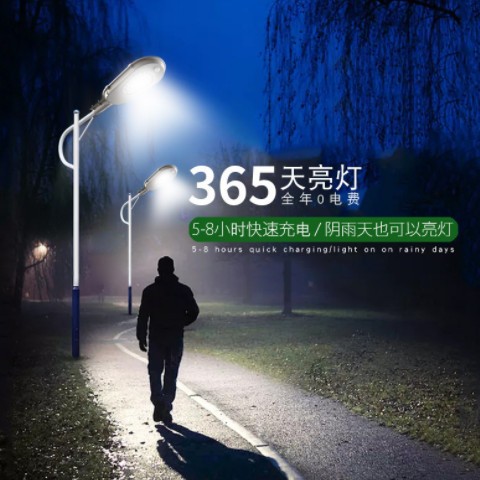 工厂直供太阳能灯 现货庭院灯高品质景观灯户外照明灯厂房灯图2