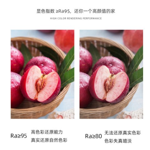 现货黑白色现代简约吊灯 圆形暖光灯高级LED护眼灯饰网红餐厅吊灯图2