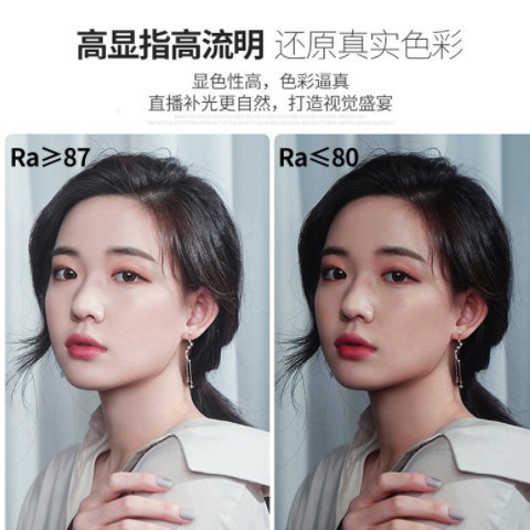 抖音直播专用顶灯led无影摄影美颜拍照灯服装珠宝带货照明吸顶灯图2