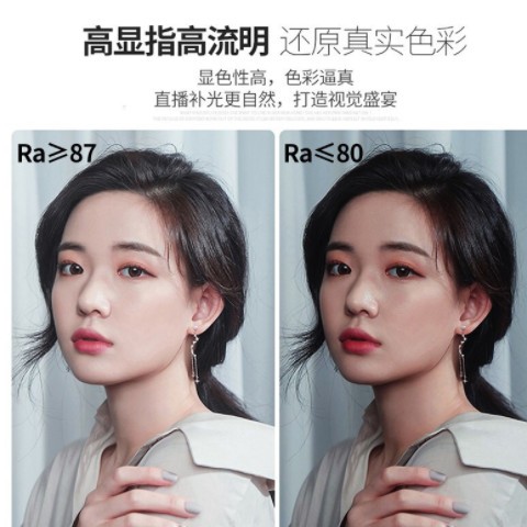 抖音直播专用顶灯led无影摄影美颜拍照灯服装珠宝带货照明吸顶灯图3