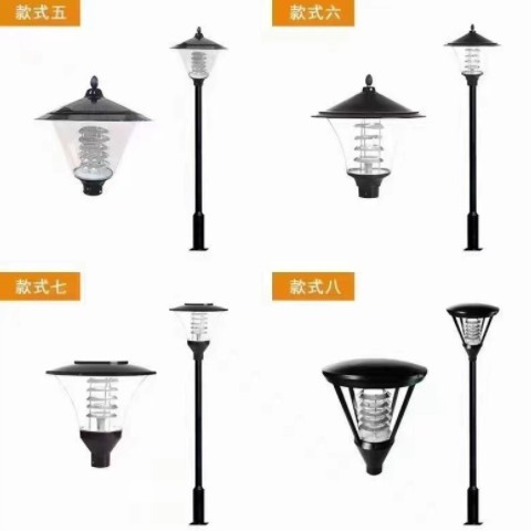 批发3米庭院灯 LED欧式照明灯小区公园别墅景观路灯太阳能庭院灯图2
