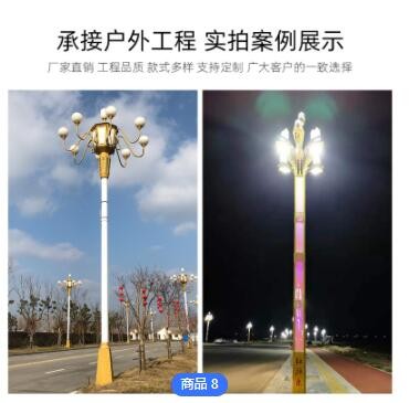道路景观照明玉兰灯组合路灯中华灯智能路灯小区广场景观灯工厂图2