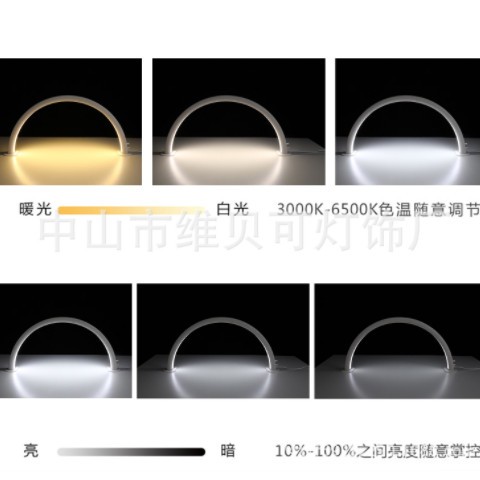 美甲桌面照明台灯 纹绣美容店专用美睫工作补光灯具台灯美甲店图3