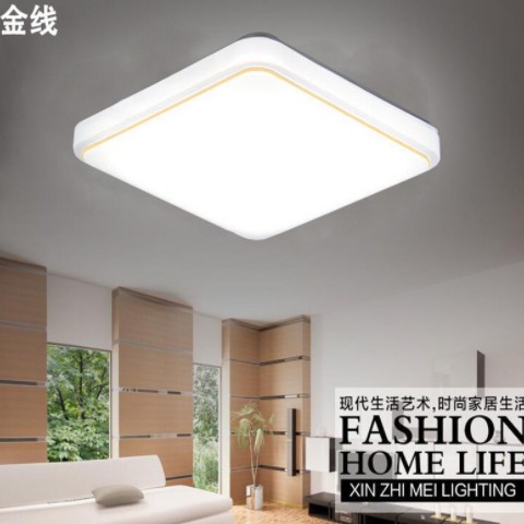 led吸顶灯客厅灯具大气简约现代卧室长方形方形书房阳台厨房灯饰图3