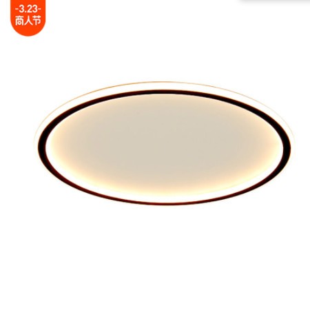 简约吸顶灯led现代大气北欧圆形家用客厅灯创意卧室灯书房灯具ins图2