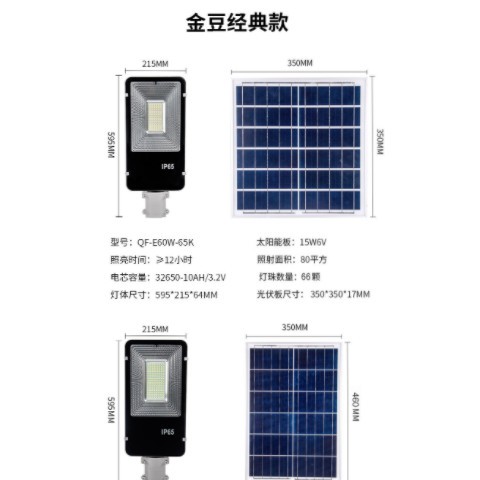 太阳能灯户外庭院灯室内外家用led照明灯牙刷款路灯新农村道路灯图3