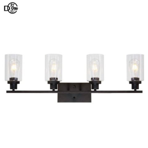 Vanity Light亚马逊床头背景墙玻璃壁灯复古工业风化妆镜前灯110V图3