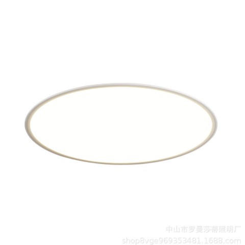 全光谱超薄吸顶灯室内灯具现代简约书房主卧房间主灯圆形北欧极简图2