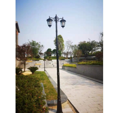 欧式庭院灯铝材户外路灯小区别墅花园LED庭院灯图3
