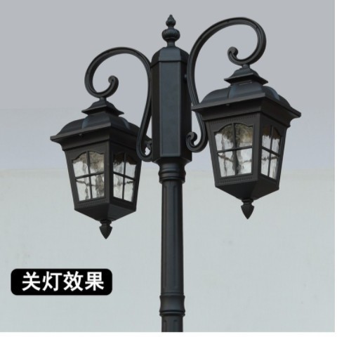 欧式庭院路灯别墅花园户外防水庭院灯图2