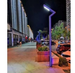 户外型材铝庭院灯现代简约公园花园广场街道路灯LED侧发光防水灯图2