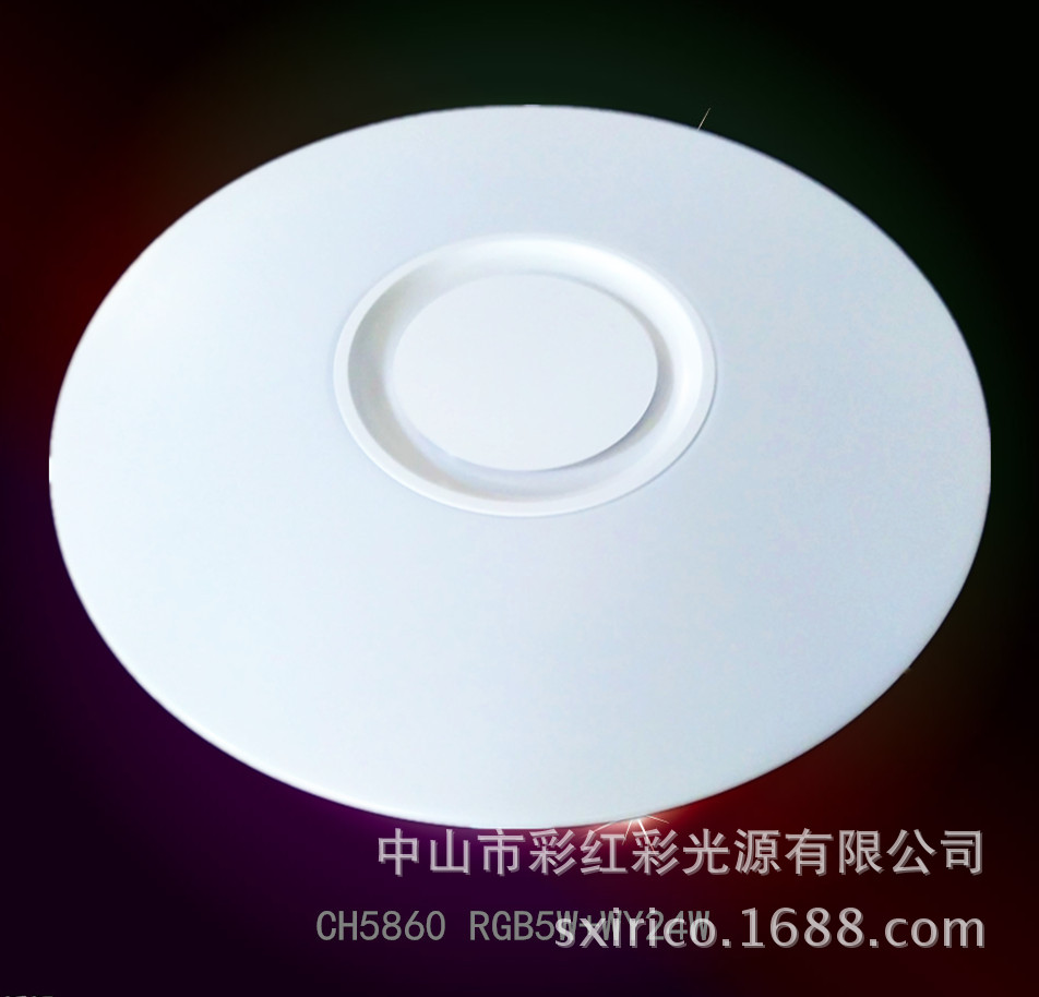 LED吸顶灯 吸顶灯ED 亚克力圆形吸顶灯示例图3