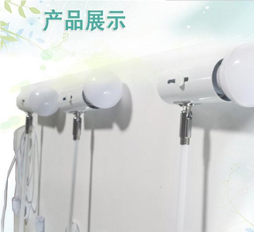 快接式互连展览灯展柜夹子30CM长臂射灯婚庆桁架射灯背景签字照灯示例图7