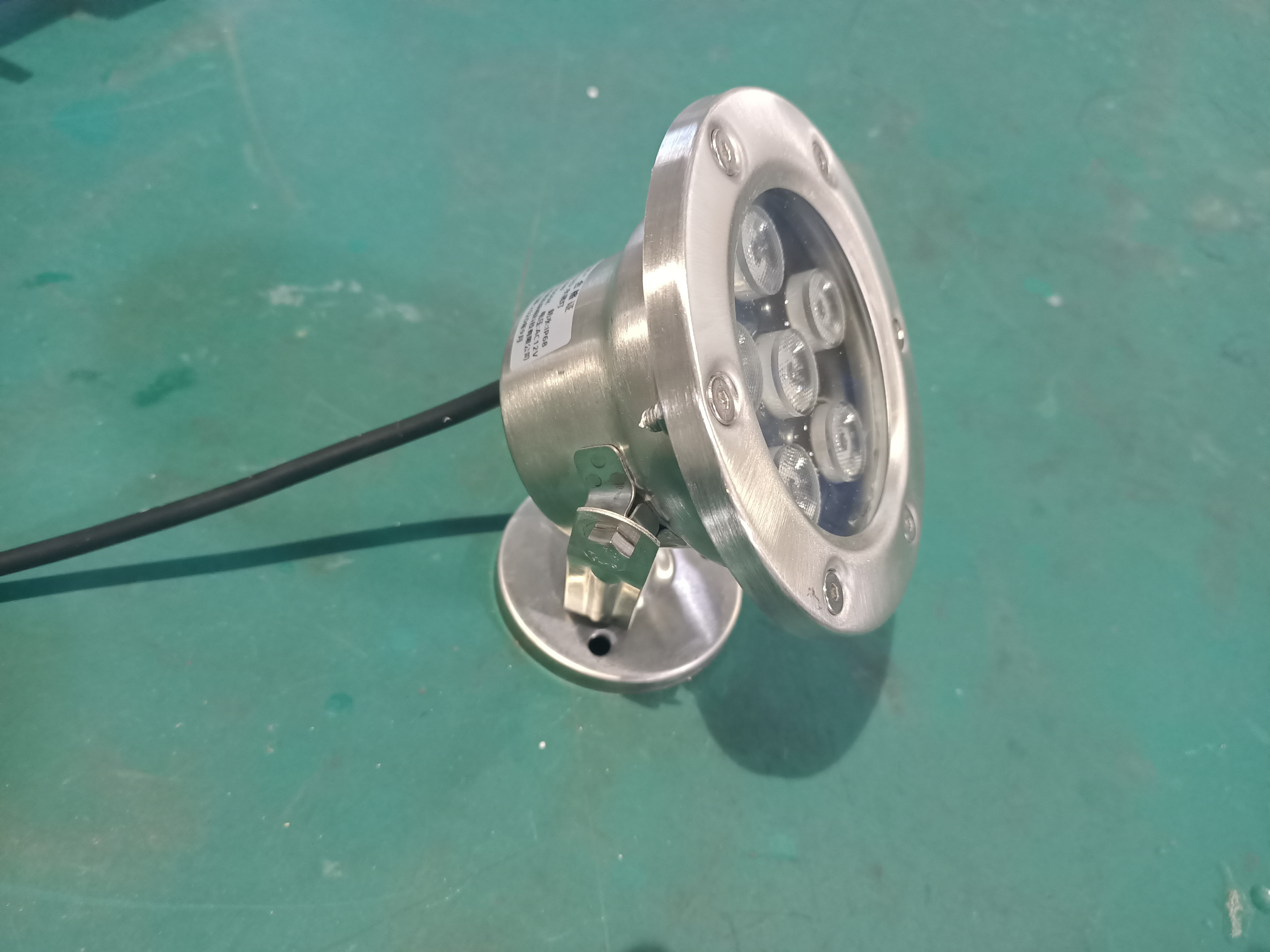 LED水下射灯  座式水底灯加工 道路桥梁亮化工程灯具