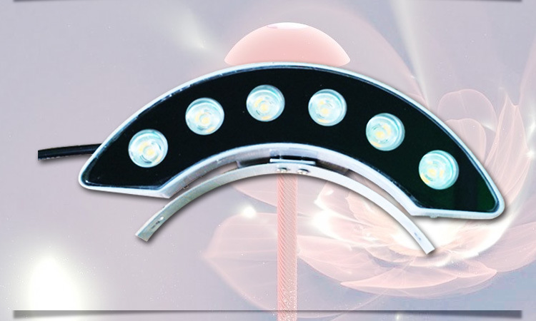 3瓦/5瓦/6瓦楞灯LED瓦楞灯 月牙灯led凉亭射灯led瓦片灯示例图9