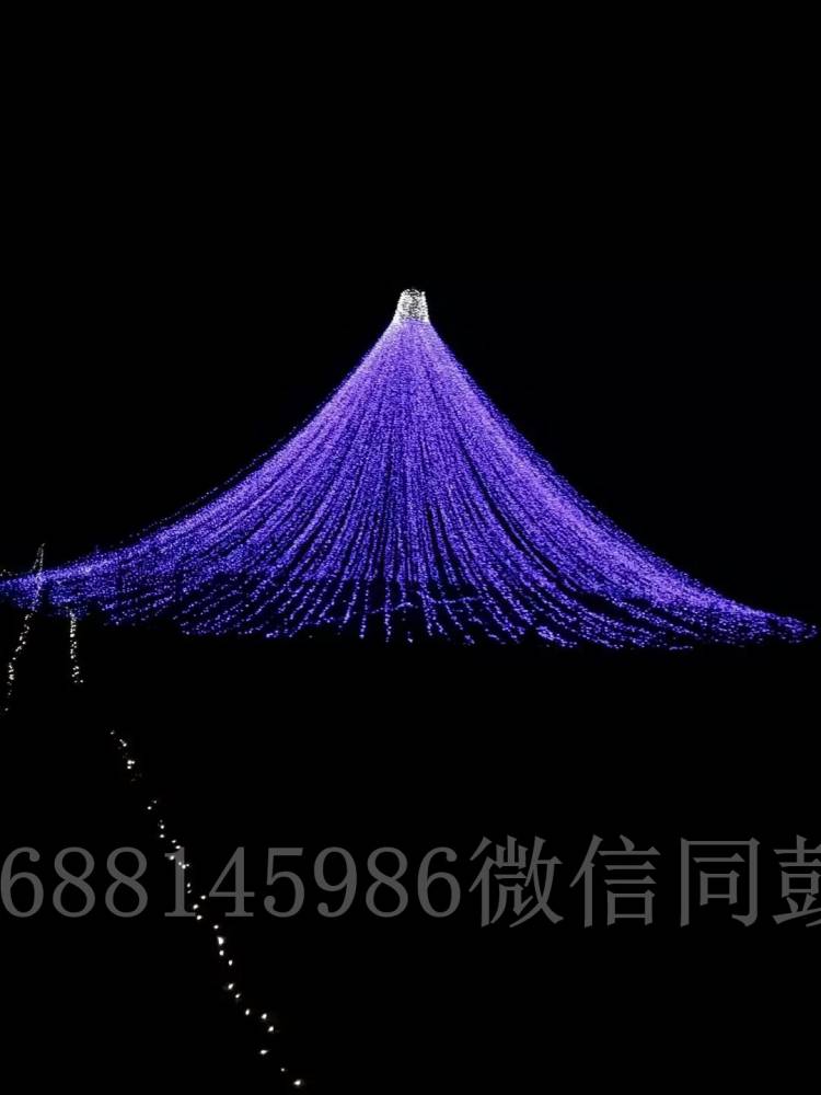 工厂直销 月亮灯串 光纤灯 户外吊灯