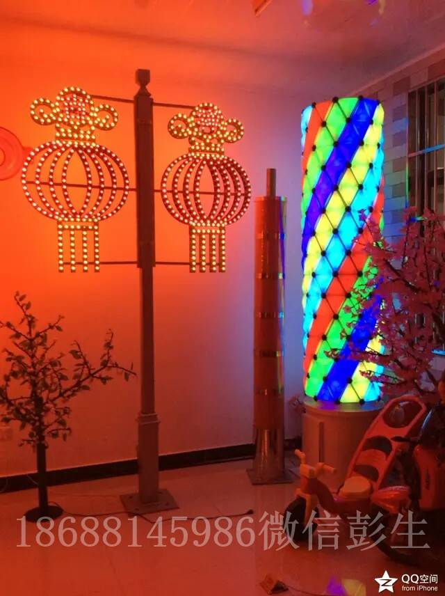 工厂直销 月亮灯串 芦苇灯 户外吊灯