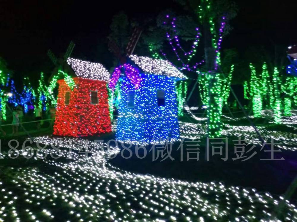 工厂直销 月亮灯串 芦苇灯 户外吊灯