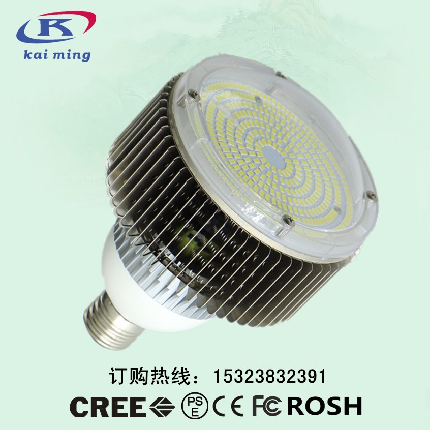 鳍片工矿灯 LED鳍片工矿灯厂家 150W球泡灯 厂房吊灯示例图4