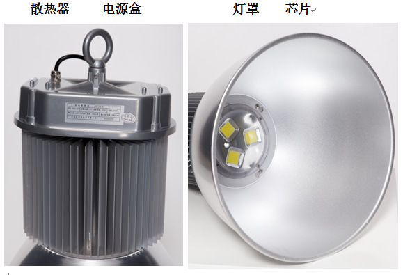 led工矿灯 车间仓库商场工程天棚灯180W厂房灯防爆灯吊灯厂家批发示例图6