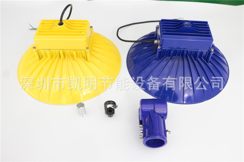 防爆LED厂房100W工业厂房吊灯足功率防尘水大功率LED100W厂房灯示例图9